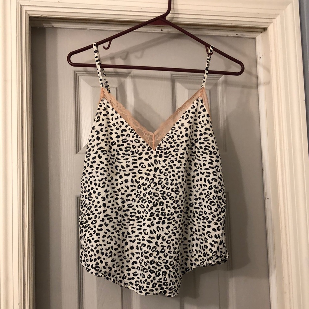 cheetah and pink pajama top